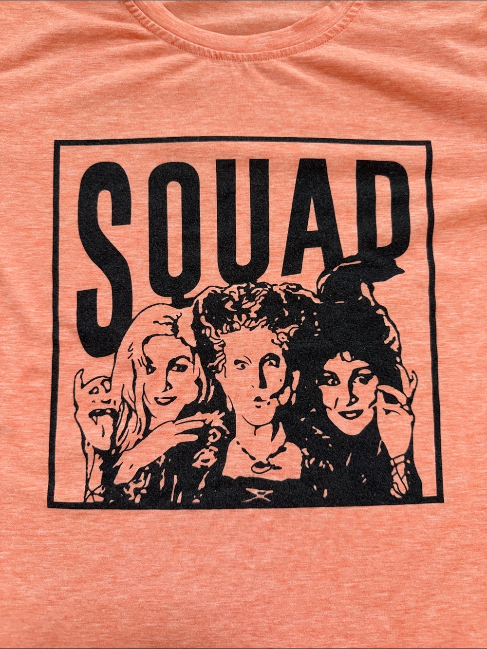 Hocus Pocus Sanderson Sisters “Squad” Graphic T-Shirt Orange - Picture 2 of 3